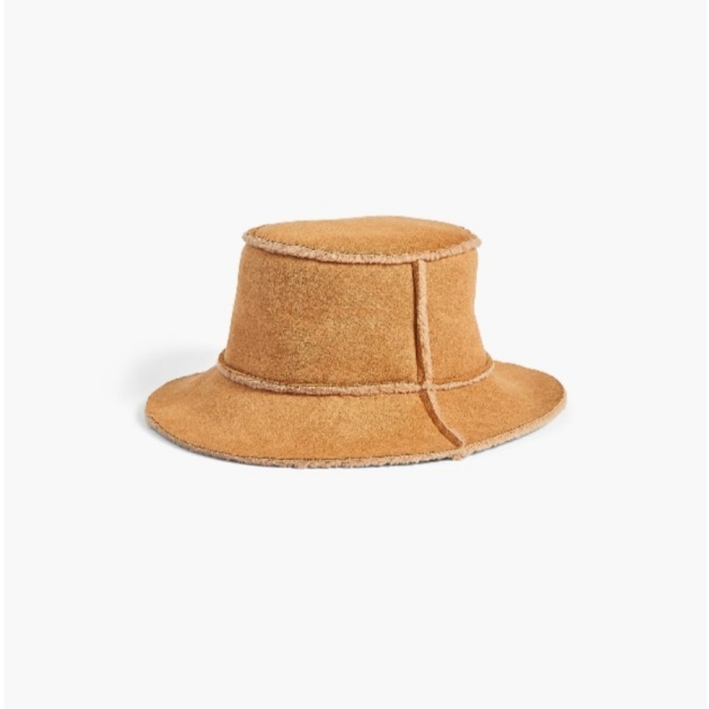 Hat Attack Faux Shearling Reversible Bucket Women's